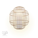 โคมไฟเพดาน PENDENT เดี่ยว C-7125 BAMBOO E27 ไม้ HUB LIGHTING