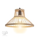 โคมไฟเพดาน PENDENT เดี่ยว C-5394 BAMBOO E27 ไม้ HUB LIGHTING