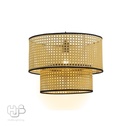 โคมไฟเพดาน PENDENT เดี่ยว G-128 RATTAN E27 ไม้ HUB LIGHTING