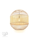 โคมไฟเพดาน PENDENT เดี่ยว A-7231 BAMBOO+RATTAN E27 ไม้ HUB LIGHTING