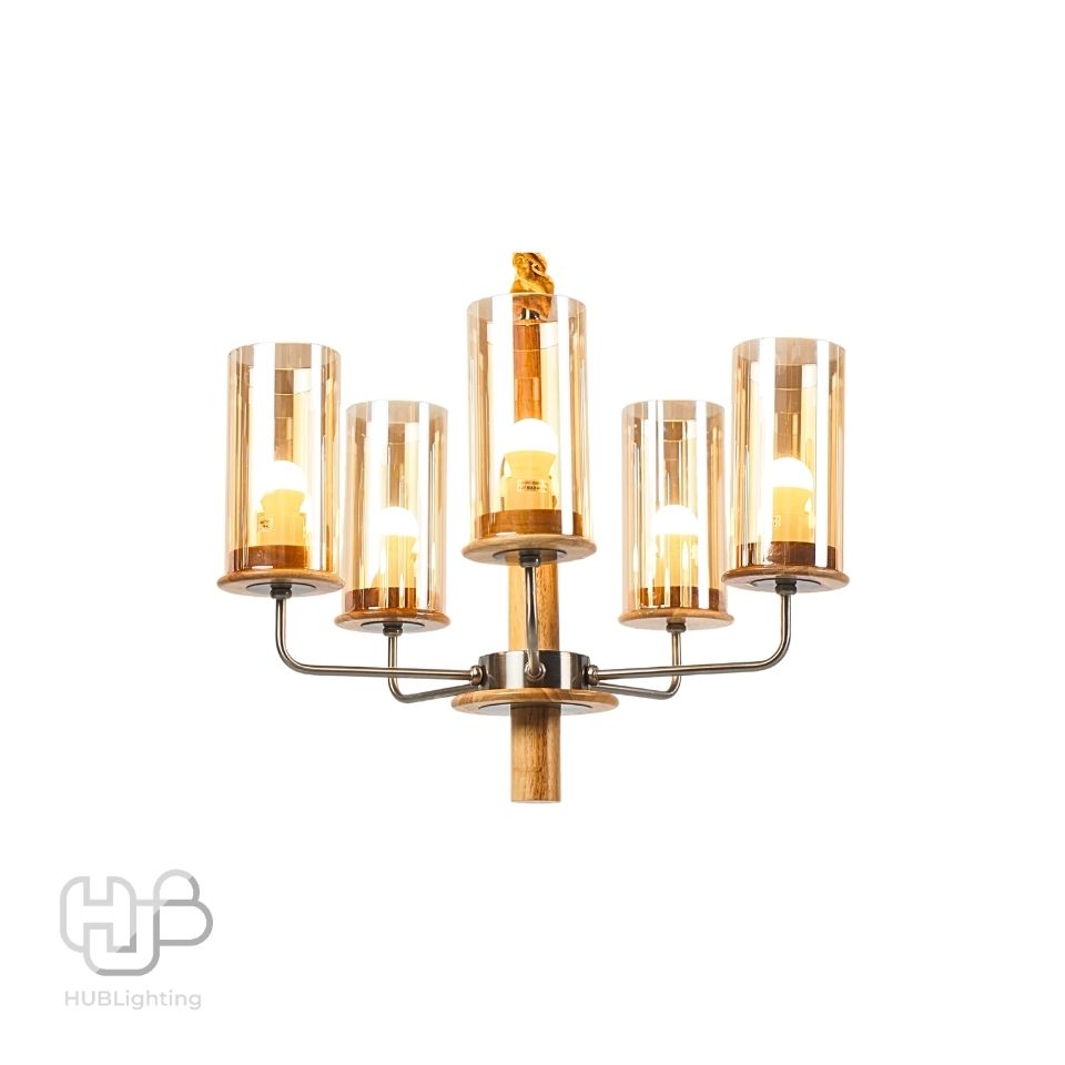 โคมไฟเพดาน PENDENT ช่อ BM2253-5 E27 HUB LIGHTING