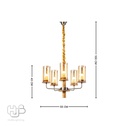โคมไฟเพดาน PENDENT ช่อ BM2253-5 E27 HUB LIGHTING