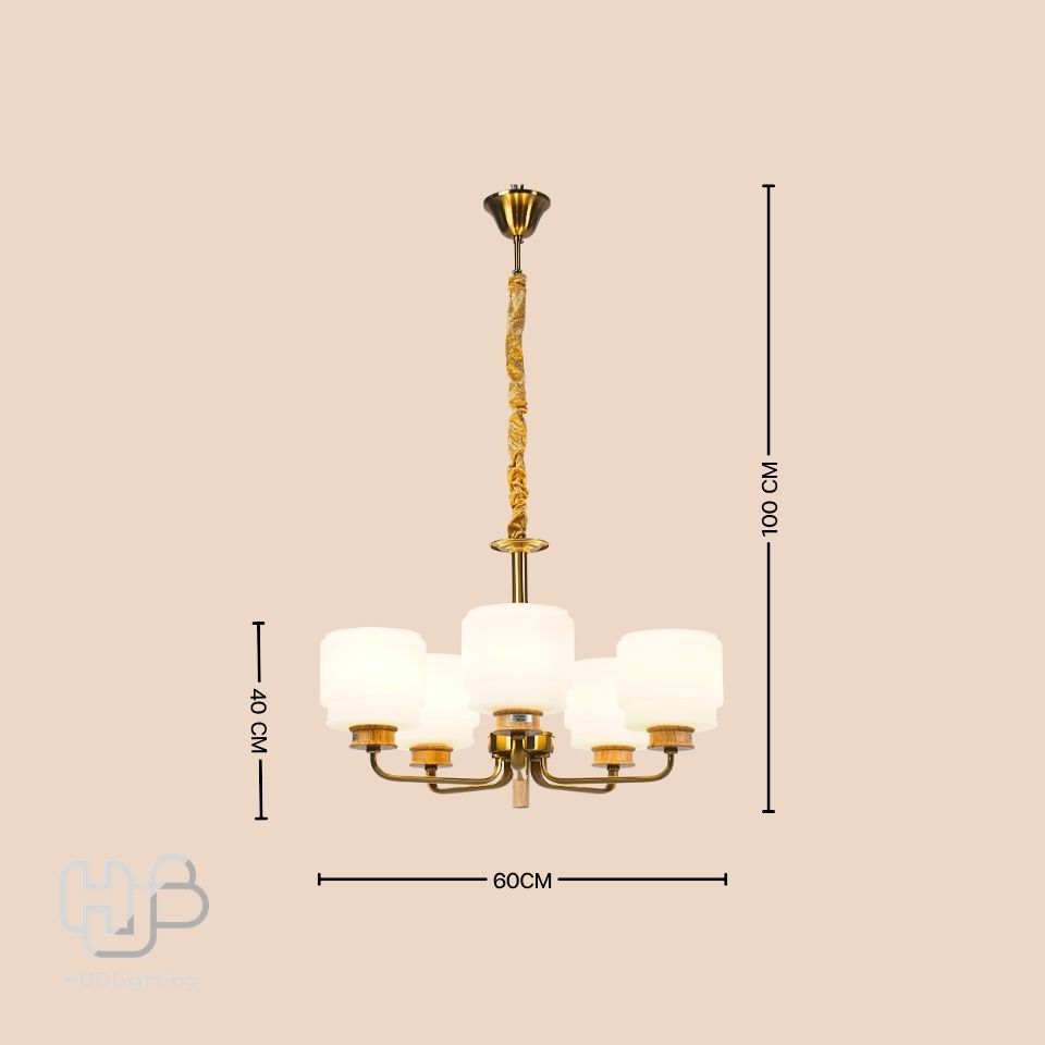 โคมไฟเพดาน PENDENT ช่อ BM2306-5 E27 HUB LIGHTING