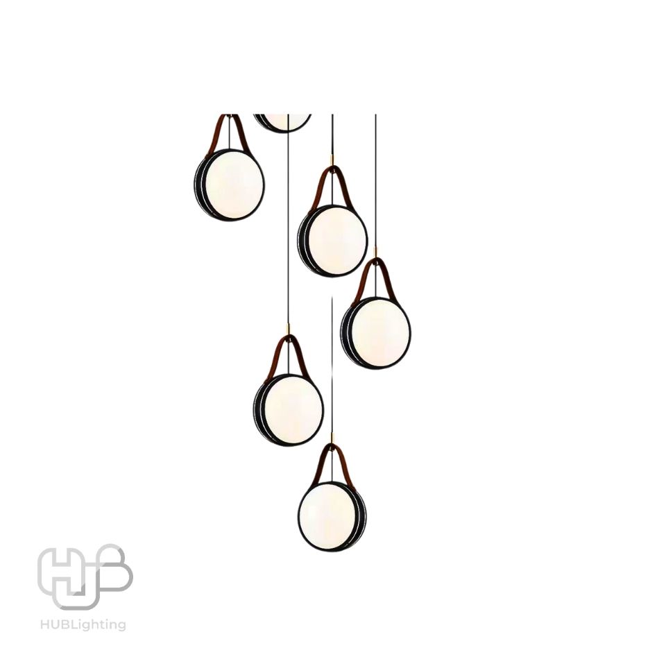 โคมไฟเพดาน PENDENT ช่อ 2053-10 GOLD HUB LIGHTING