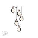 โคมไฟเพดาน PENDENT ช่อ 2053-10 GOLD HUB LIGHTING