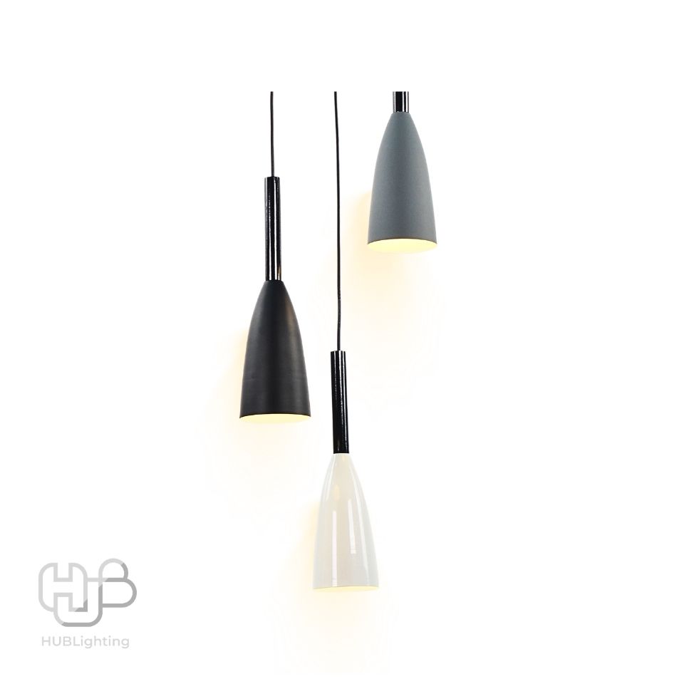 โคมไฟเพดาน PENDENT 3 ช่อ 1151-3 E27 HUB LIGHTING