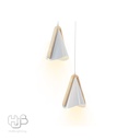 โคมไฟเพดาน PENDENT 3 ช่อ 7799/3 WH (180x250 E27 HUB LIGHTING