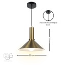 โคมไฟเพดาน PENDENT ช่อ 7786/1 GD (250x250) HUB LIGHTING