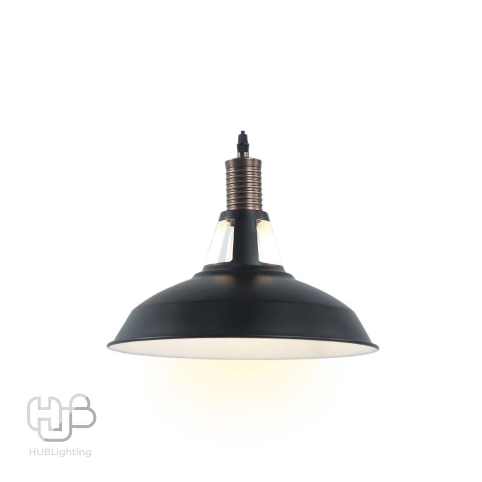 โคมไฟเพดาน PENDENT ช่อ 7932/1 BK (310x250) HUB LIGHTING