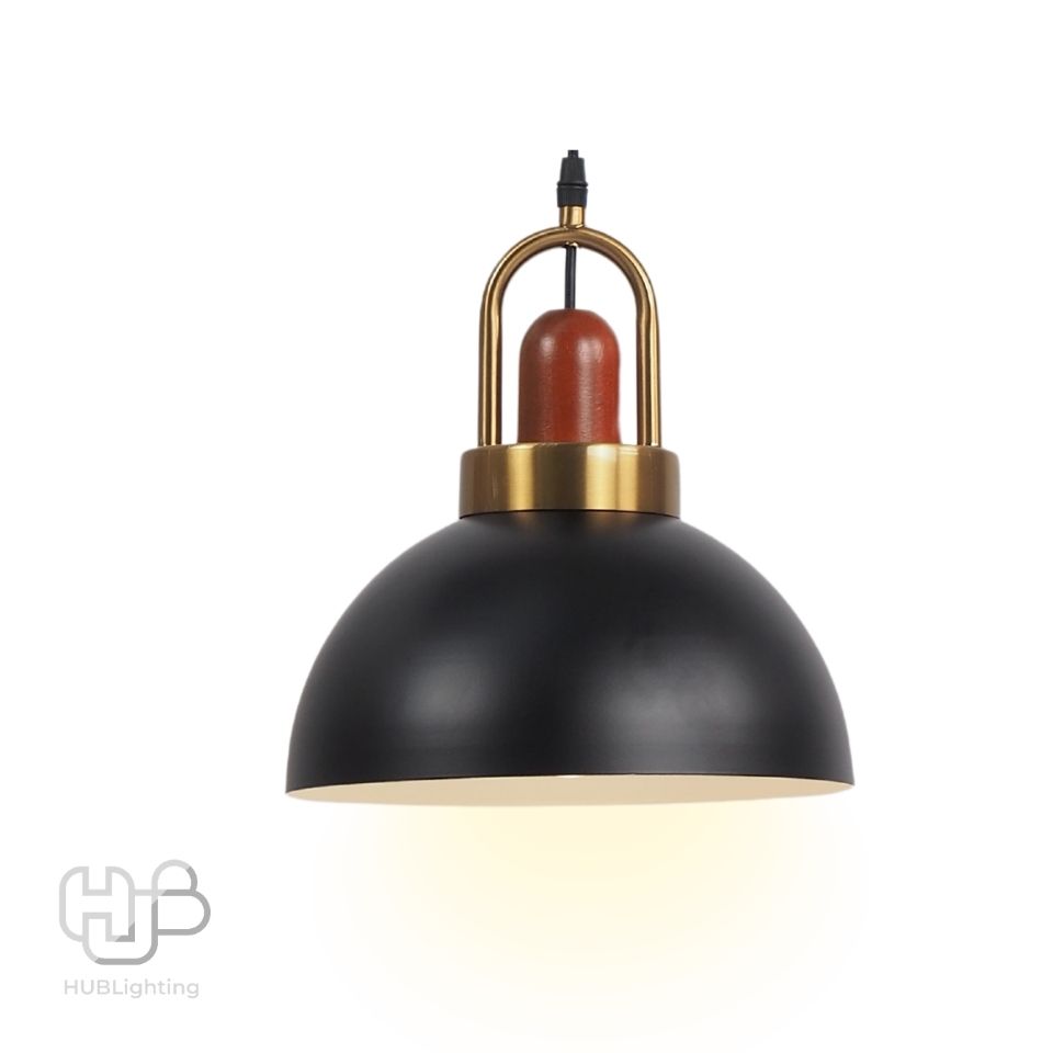 โคมไฟเพดาน PENDENT ช่อ 7462/1 BK (260x300) HUB LIGHTING
