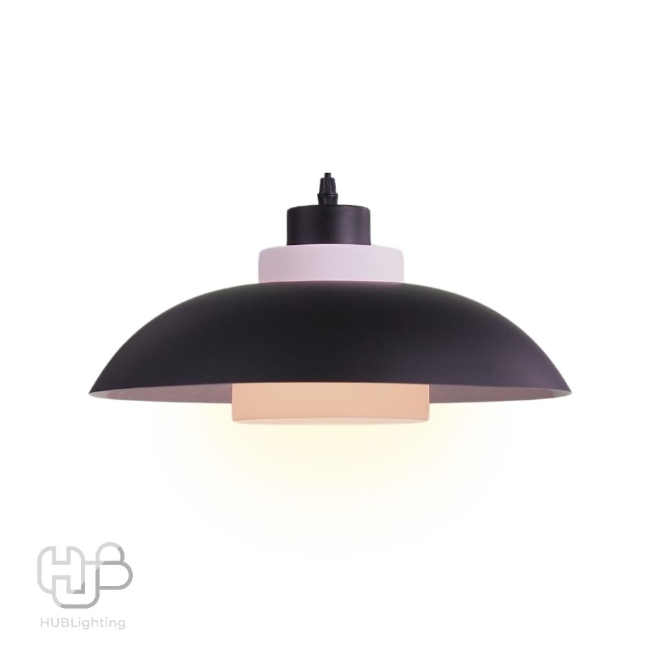 โคมไฟเพดาน PENDENT ช่อ 1041/1 BK (350x160) HUB LIGHTING