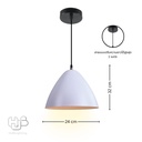 โคมไฟเพดาน PENDENT ช่อ 7463/1 WH (320x240) HUB LIGHTING