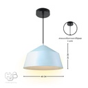 โคมไฟเพดาน PENDENT ช่อ 7571/420 WH (460x240) HUB LIGHTING