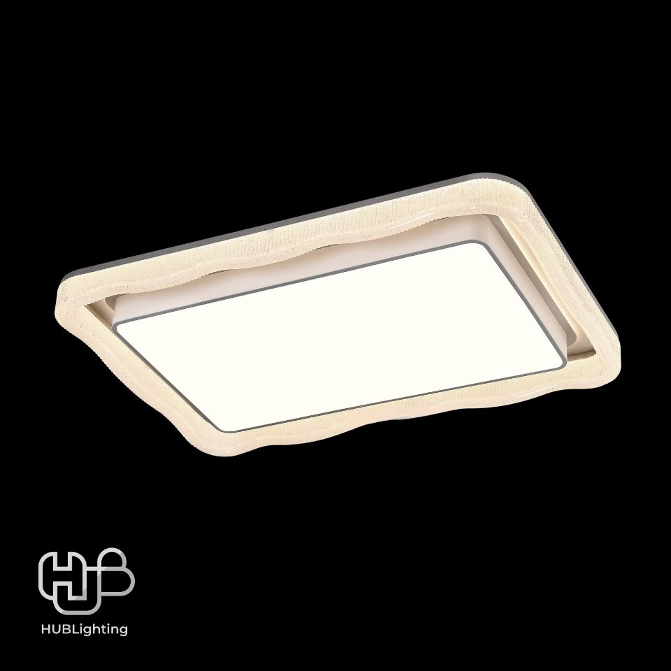 โคมไฟเพดาน CEILING LED 8889 RECTANGLE (1100x700) 3 Color HUB LIGHTING