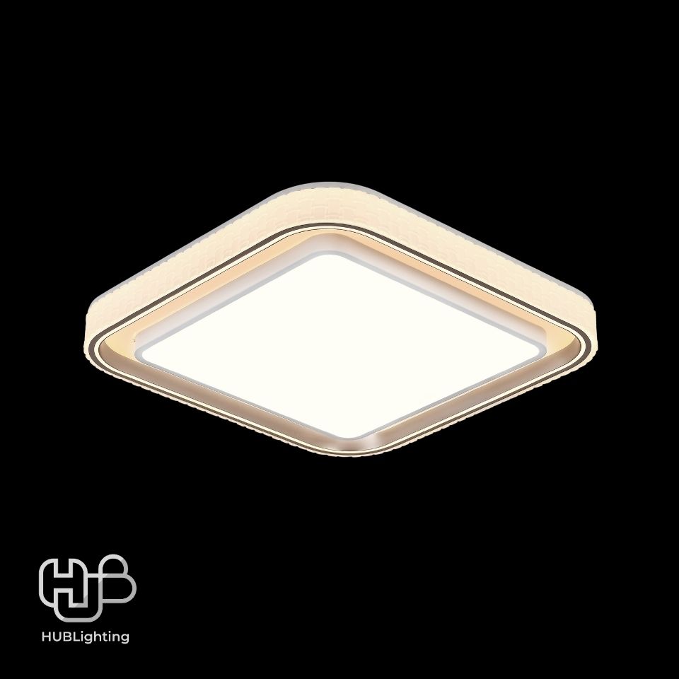 โคมไฟเพดาน CEILING LED 8880 SQUARE (550x550) 3 Color HUB LIGHTING