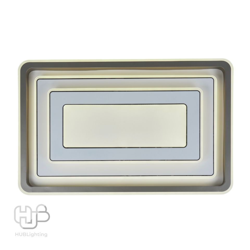 โคมไฟเพดาน CEILING LED 9281 RECTABGLE (1200x800) 3 Color HUB LIGHTING