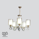 โคมไฟเพดาน PENDENT ช่อ 7836/5 FGD+WT E27 HUB LIGHTING