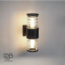 โคมไฟผนังภายนอก A1002 BK ดำ HUB LIGHTING