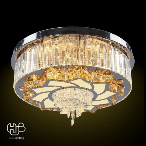 [DWCE0059] โคมไฟเพดาน CEILING คริสตัล 30086-500 กลม HUB LIGHTING