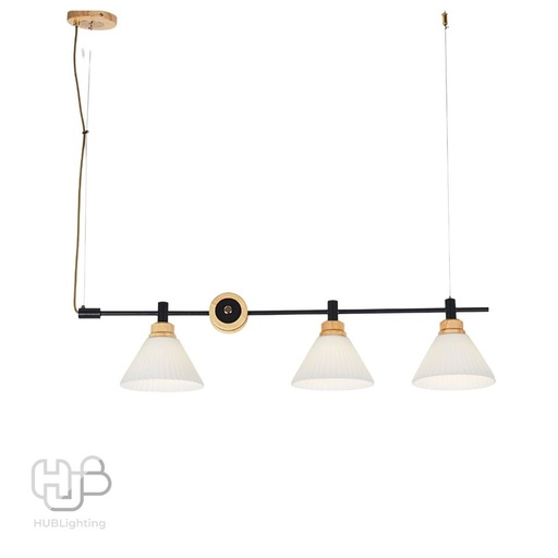 [DWCE0094] โคมไฟเพดาน PENDENT 3 ช่อ BM7286-3 E27 HUB LIGHTING
