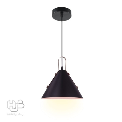 [DWCE0143] โคมไฟเพดาน PENDENT ช่อ 2718/1 BK (270x250) HUB LIGHTING