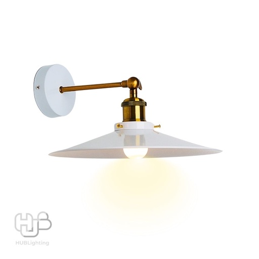 [DWAI0068] โคมไฟผนังภายใน XD-007 WH HUB LIGHTING