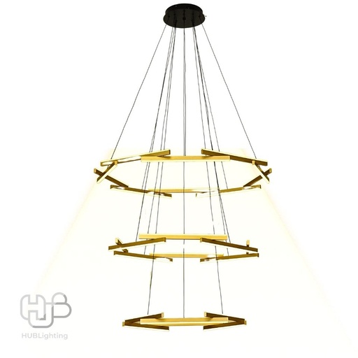 [DWCE0212] โคมไฟเพดาน PENDENT ช่อ 2995 GD 60+80+100 HUB LIGHTING