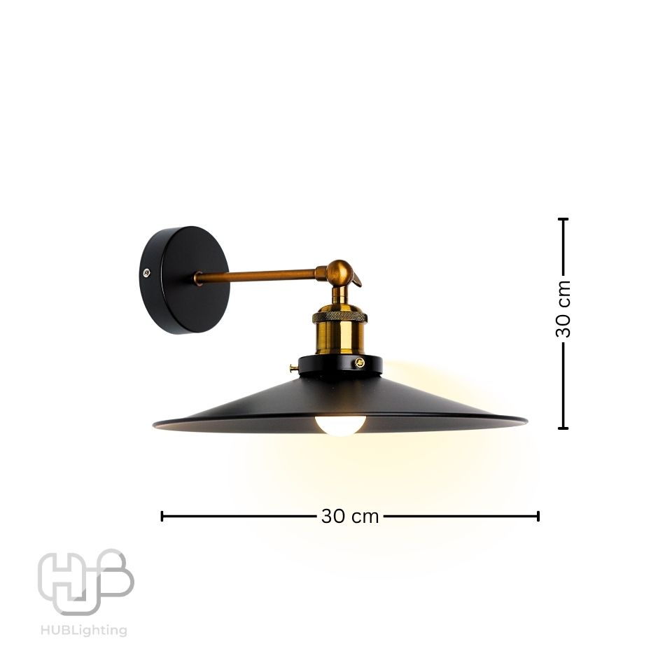 โคมไฟผนังภายใน PENDENT ช่อ XD-007 BK HUB LIGHTING