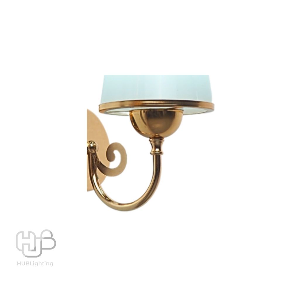 โคมไฟผนังภายใน 1153 WH+GD HUB LIGHTING