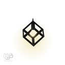 โคมไฟเพดาน PENDENT เดี่ยว 2213-1BK E27 HUB LIGHTING
