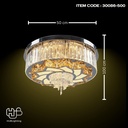 โคมไฟเพดาน CEILING คริสตัล 30086-500 กลม HUB LIGHTING