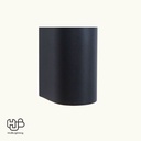 โคมไฟผนังภายนอก 1001BK  ดำ 2x GU10 HUB LIGHTING