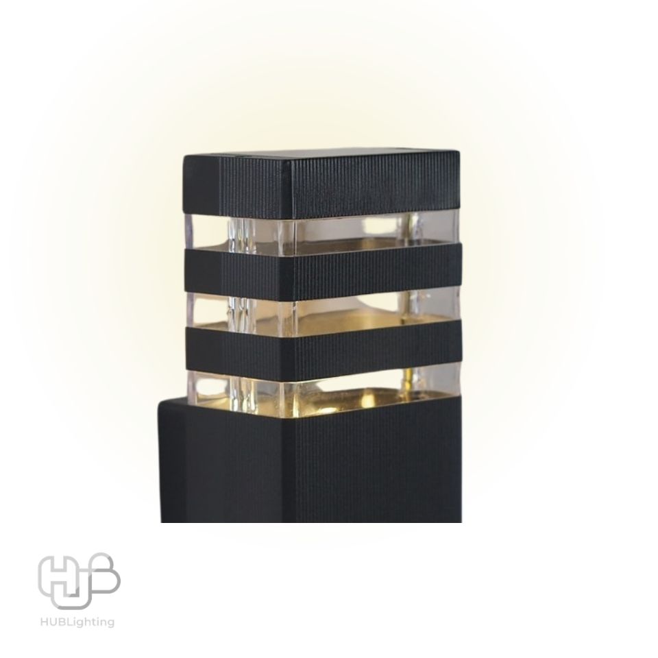 โคมไฟผนังภายนอก A2603 BK ดำ HUB LIGHTING