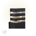 โคมไฟผนังภายนอก A2603 BK ดำ HUB LIGHTING