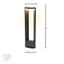 โคมไฟสนาม BOLLARD YH-1502 12W HUB LIGHTING