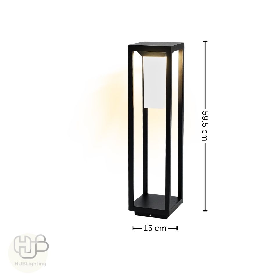 โคมไฟสนาม BOLLARD YH-501 12W HUB LIGHTING