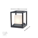 โคมไฟสนาม หัวเสา YH-201 1PC/220 HUB LIGHTING