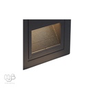 โคมไฟผนัง STEP LIGHT ฝัง B1155 BK (86x86) ดำ Warmwhite 3000K HUB LIGHTING