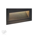 โคมไฟผนัง STEP LIGHT ฝัง B1156 BK (105x65) ดำ Warmwhite 3000K HUB LIGHTING