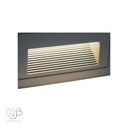 โคมไฟผนัง STEP LIGHT ฝัง B1156 GY (105x65) เทา Warmwhite 3000K HUB LIGHTING