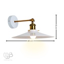 โคมไฟผนังภายใน XD-007 WH HUB LIGHTING