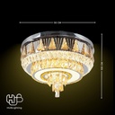 โคมไฟเพดาน CEILING คริสตัล 61270-500 กลม HUB LIGHTING
