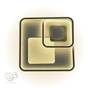 โคมไฟเพดาน CEILING LED 1989 SQUARE (530x530) HUB LIGHTING