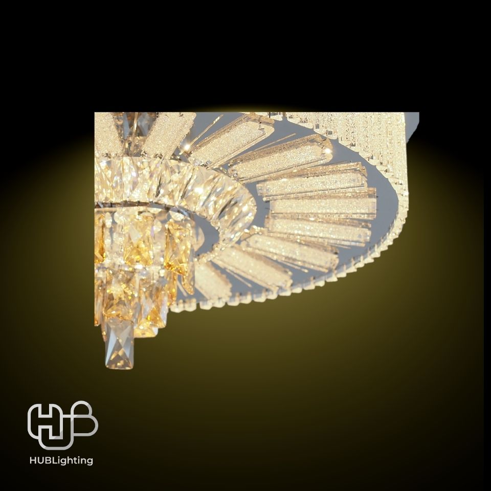 โคมไฟเพดาน CEILING คริสตัล 31004-600 กลม HUB LIGHTING