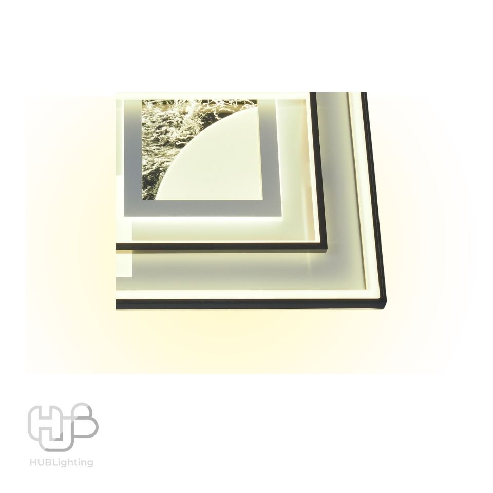 โคมไฟเพดาน CEILING LED 9512 RECTANGLE (1200x800) HUB LIGHTING