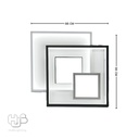 โคมไฟเพดาน CEILING LED 6622 SQUARE (660x660) HUB LIGHTING