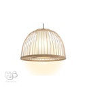 โคมไฟเพดาน PENDENT เดี่ยว C-7123 BAMBOO E27 ไม้ HUB LIGHTING