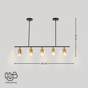 โคมไฟเพดาน PENDENT เดี่ยว 9887 (110x150) HUB LIGHTING