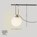 โคมไฟเพดาน PENDENT เดี่ยว 10045 (87.5x32) HUB LIGHTING