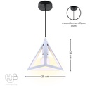 โคมไฟเพดาน PENDENT ช่อ 7767/A WH (250x130) HUB LIGHTING